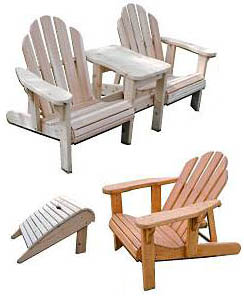 Adirondack chairs