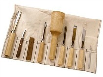 Wood carving set